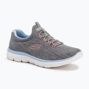 Schuhe Damen SKECHERS Summits Fun Flare gray