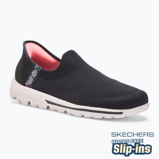 Schuhe Damen SKECHERS Go Walk Travel Tahiti Sunset black