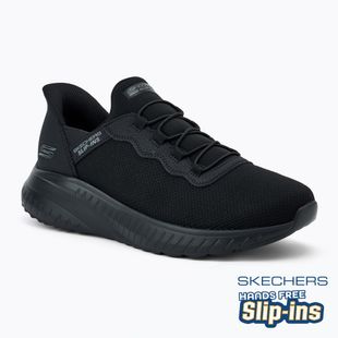 Herrenschuhe SKECHERS Slip-ins Bobs Squad Chaos Daily Hype schwarz