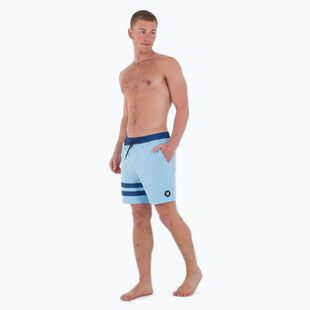 Herren Hurley Phantom Eco Block Party Volley 17" blau Traum schwimmen Shorts