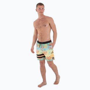 Hurley Phantom Eco Block Party Volley 17" Ananas Badeshorts für Männer