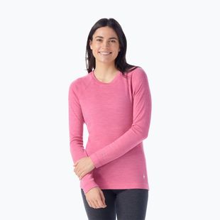 Thermo-Longsleeve Damen Smartwool Merino 250 Baselayer Crew Boxed garden pink heather