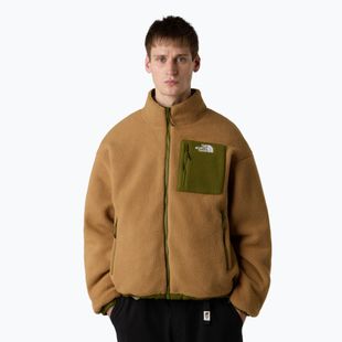 Jacke Herren The North Face Yumiori Reversible forest olive/utility brown