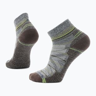 Socken Smartwool Hike Light Cushion Pattern Ankle ash/charcoal