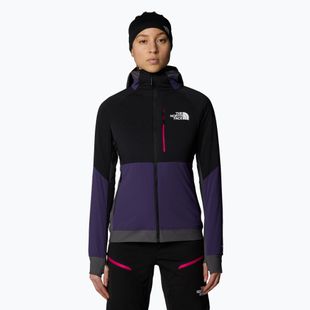 Hybrid Jacke Damen The North Face Binntal Hybrid Ventrix Hoodie eternal purple/black