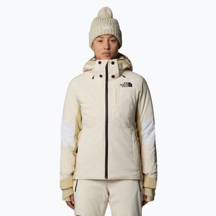 Skijacke Damen The North Face Lenado white dune/gravel/khaki