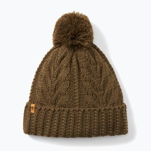 Wintermütze Damen Timberland Cable Premium Pom Beanie leaf green