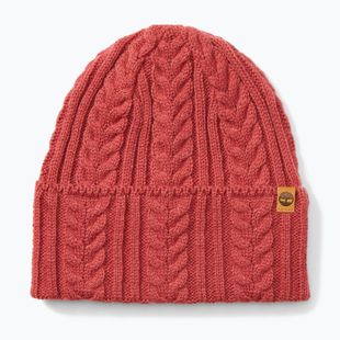 Wintermütze Damen Timberland Cable Beanie garnet rose