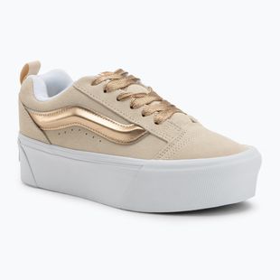 Vans Knu Stack High Shine gold Schuhe