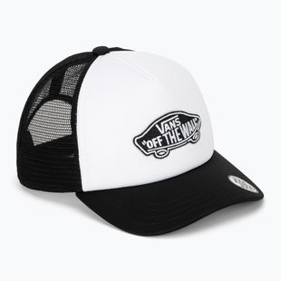 Vans Classic Patch Curved Bill Trucker Kinder Baseballmütze schwarz/weiß
