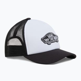 Vans Classic Patch Curved Bill Trucker Kinder Baseballmütze schwarz/weiß