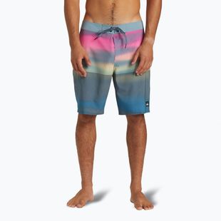 Quiksilver Herren Highline Straight Leg 19" Prisma Rosa Schwimmen Shorts