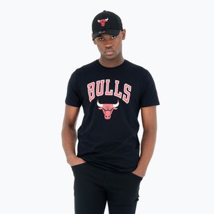 Herren New Era NOS NBA Regular Tee Chicago Bulls T-shirt schwarz