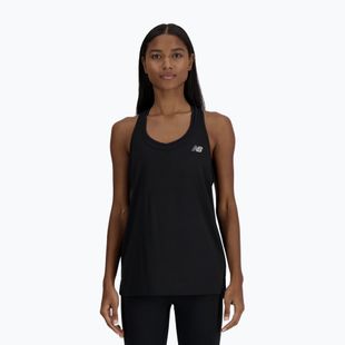 Damen-Laufshirt New Balance Sport Essentials Tank black/white