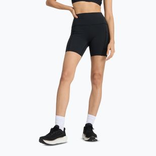 New Balance Damen Shorts Sleek Pocket High Rise 6" schwarz