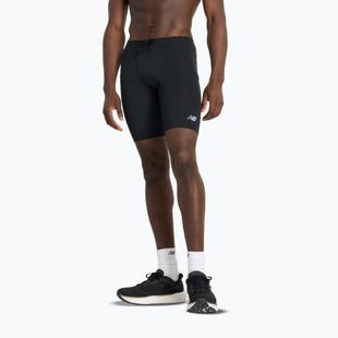 Herren New Balance Athletics Sleek Run Shorts schwarz