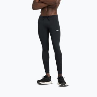 Herren New Balance Athletics Sleek Run Leggings schwarz