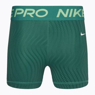 Nike Pro Dri-Fit Mid-Rise 3" Damen Trainingsshorts mit Druck bicoastal/weiß