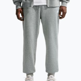 Herrenhose Nike Club French Terry Joggers dark grey heather/light smoke grey/white