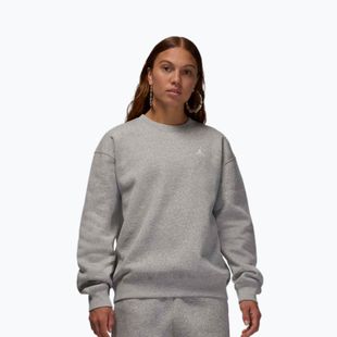 Damenpullover  Jordan Brooklyn Fleece dark grey heather/white
