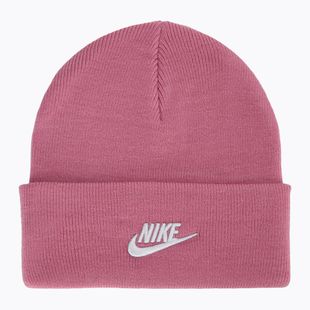 Nike Peak Magic Flamingo/Weiß Kinder-Wintermütze
