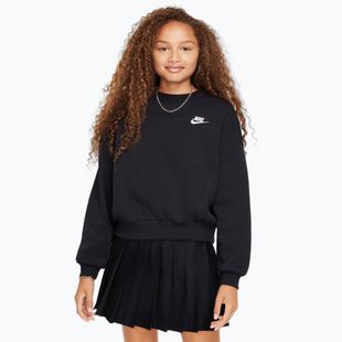 Nike Sportswear Club Fleece schwarz/weiss Kinder Sweatshirt