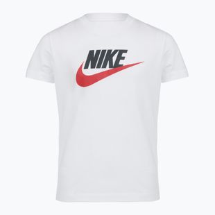 Kinder-Shirt Nike Sportswear white/obsidian/university red