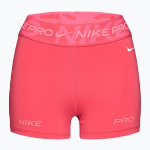 Trainings Shorts Damen Nike Pro Mid Rise 3" aster pink/pinksicle/hot punch/white