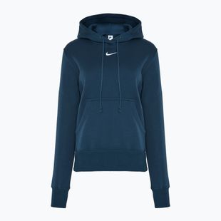 Hoodie Sweatshirt Damen Nike Sportswear Phoenix Fleece armory navy / sail