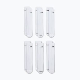 Socken Nike Jordan Everyday Crew 6er-Pack white/gym red/black