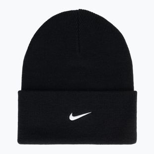 Wintermütze Nike Peak Swoosh Beanie black/white