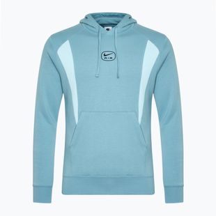 Sweatshirt Hoodie Herren Nike Sportstwear Air denim turqoise/glacier blue/black
