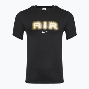 Shirt Herren Nike Air Graphic black/metalic gold