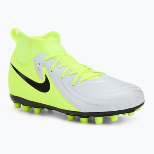 Fußballschuhe Kinder Nike Phantom Luna 2 Academy AG Jr metallic silver/black/volt
