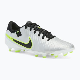 Fußballschuhe Herren Nike Tiempo Legend 10 Academy FG/MG metallic silver/volt/black