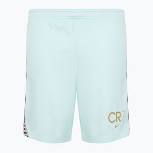 Fußballshorts Kinder Nike CR7 Academy Dri-FIT barely green/ blue void/ metallic gold