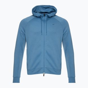 Training Sport Sweatshirt Hoodie Herren Nike Primary Dri-Fit UV aegean storm/aegean storm