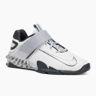 Gewichtheber-Schuhe Nike Savaleos SE photon dust/metallic silver/anthracite
