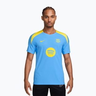 Herren-Fußball-Longsleeve Nike FC Barcelona Strike Elite SE Drill Top university blue/opti yellow/opti yellow