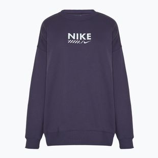 Sweatshirt Damen Nike Sportswear Oversized Crew-Neck dark raisin