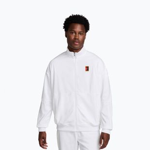 Herren Tennis-Sweatshirt Nike Court Heritage white/white