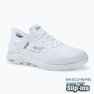 Schuhe Damen SKECHERS Go Walk 7 Valin white/black