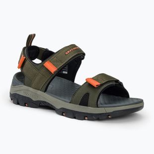 Sandalen Herren SKECHERS Tresmen Ryer olive/black/orange