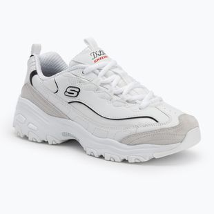 Schuhe Damen SKECHERS D'Lites New Heat white