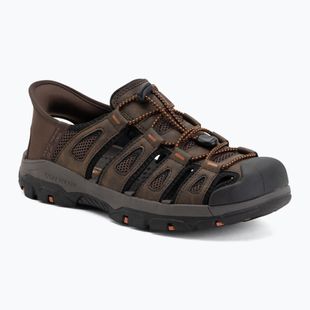 Herrensandalen SKECHERS Tresmen Norvick brown