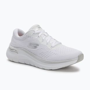 Schuhe Damen SKECHERS Arch Fit 2.0 Glow The Distance white/silver
