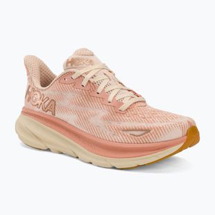 Damen Laufschuhe HOKA Clifton 9 sandstone/cream