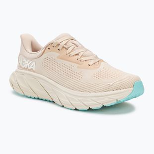 Damen Laufschuhe HOKA Arahi 7 vanille/creme
