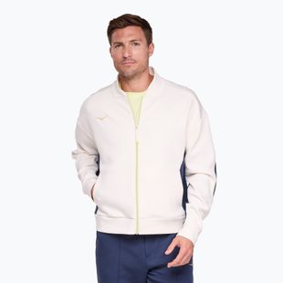 HOKA Kaitoro Knit Herren Laufjacke alabaster / versity navy