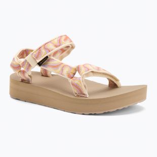 Teva Midform Universal Damen Sandalen neon fade Kokosnuss